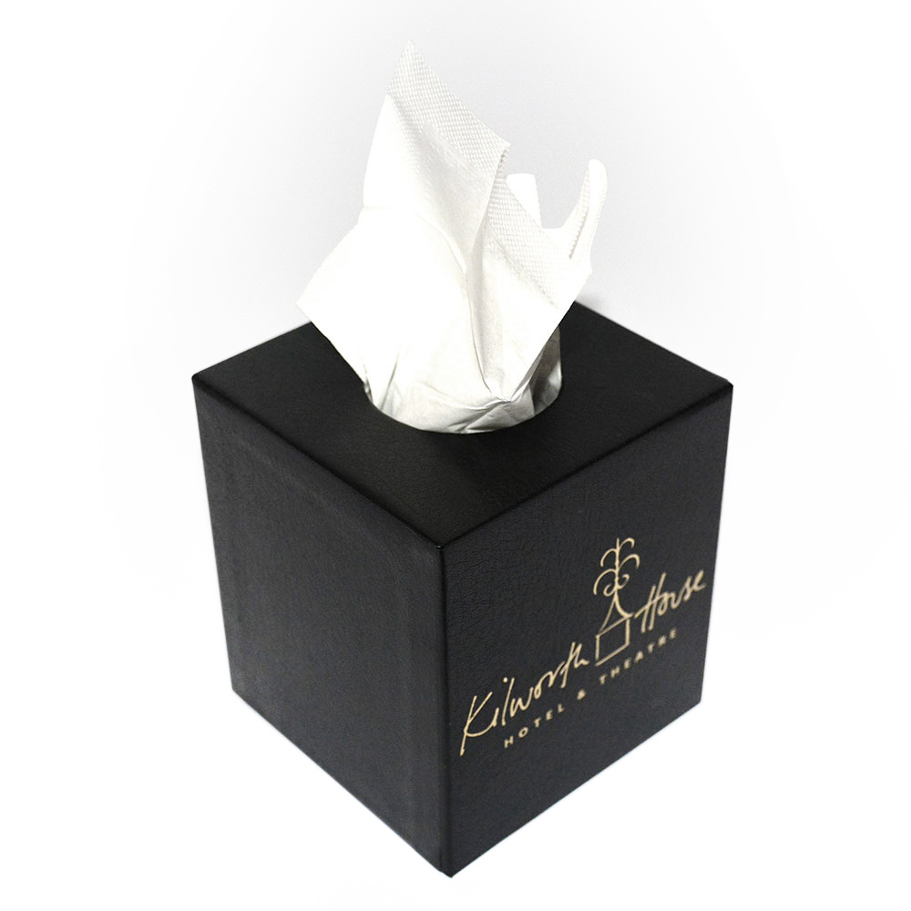 Bonded Leather Tissue Box Covers - Smart Hospitality Supplies