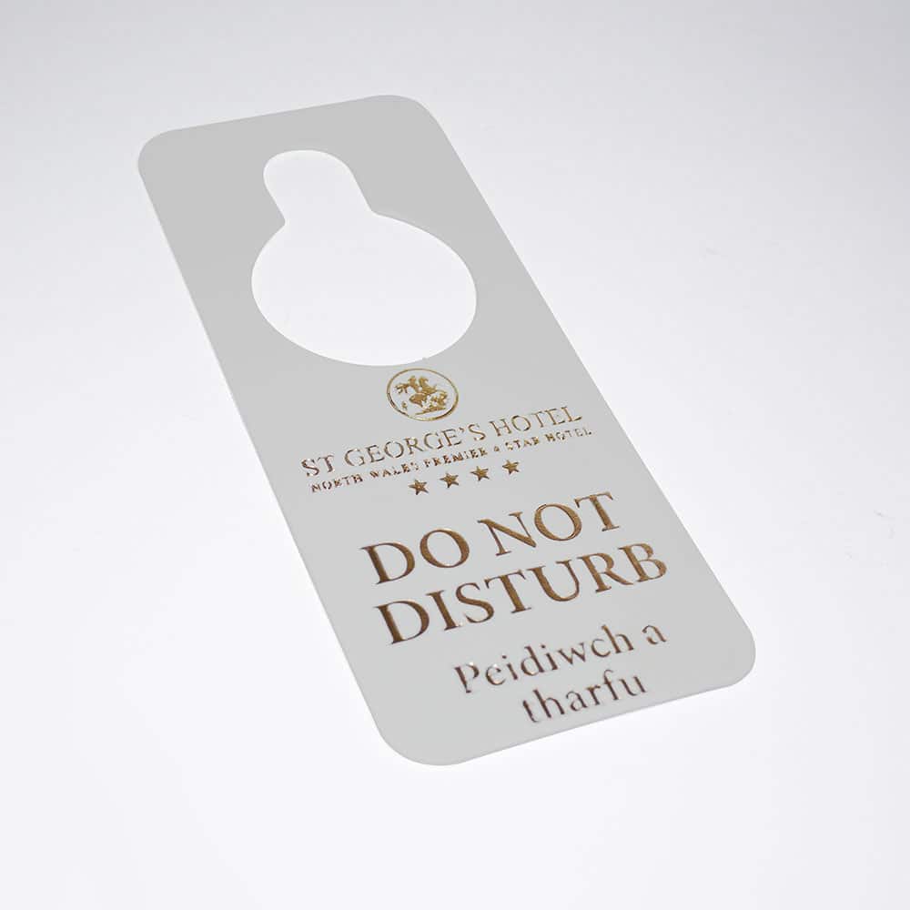 Door Hangers Hotel Signs Smart Hospitality Supplies