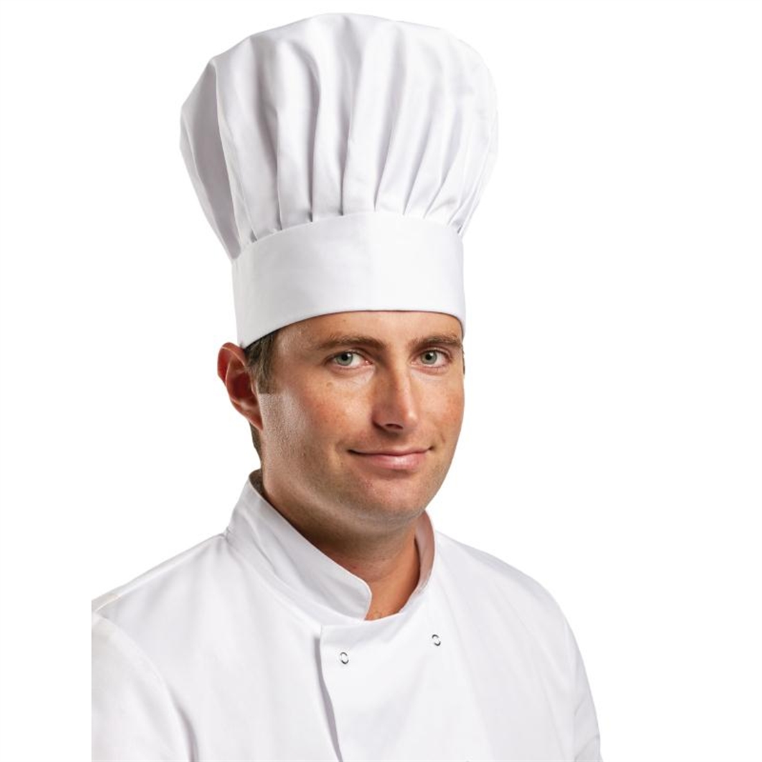One Size Whites Chefs Apparel B226 Net Peaked Hat