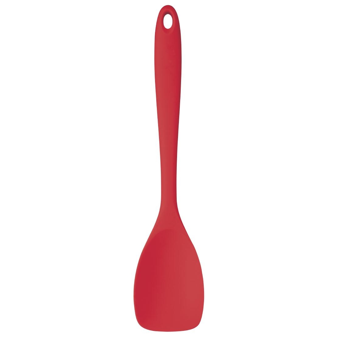 28cm Vogue Silicone Spoon Spatula in Red Dishwasher Safe