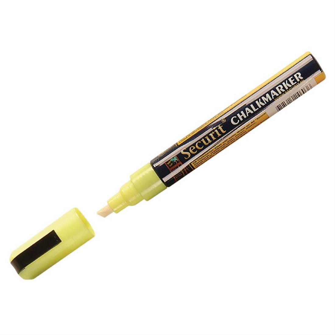 Securit 6mm Liquid Chalk Pen Yellow