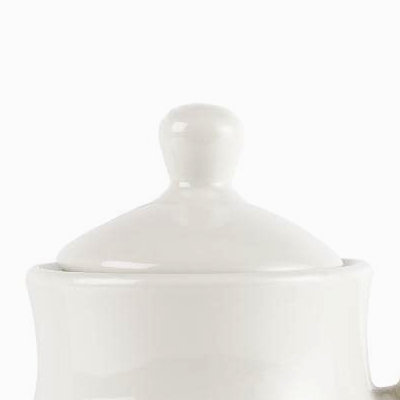 Sandringham Teapot Lid White 426ml by Churchill Super Vitrified-W183 ...