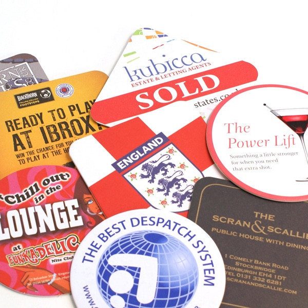 Square Printed Beer Mats Smart Hospitality Supplies