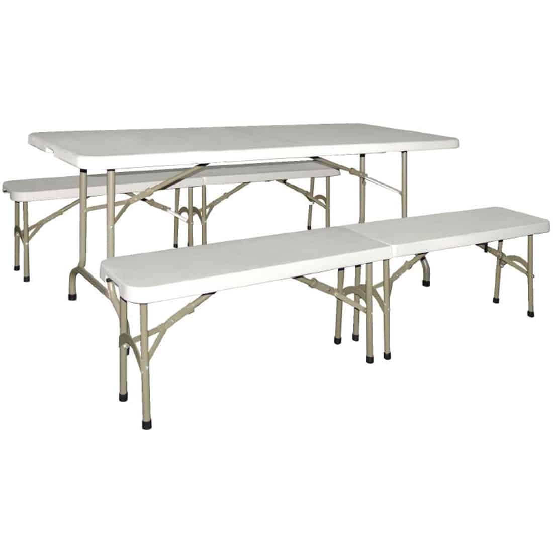 Special Offer Bolero 6ft Centre Folding Table With Two Folding