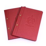 Real Leather Menu Covers