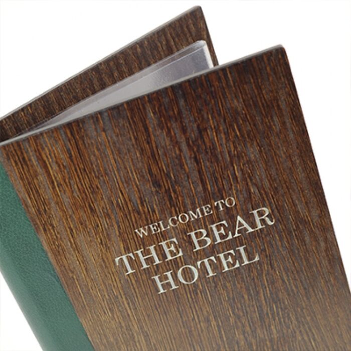 The Increasing Popularity Of The Wooden Menu Cover - Smart Hospitality Supplies