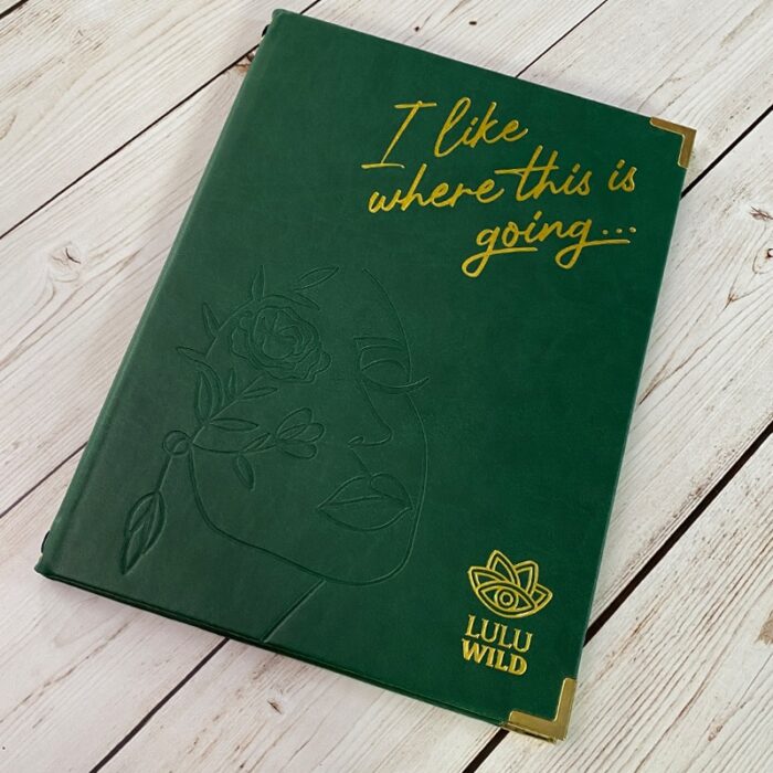 Green Vivella Menu Cover