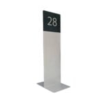 Aluminium Tall Table Number