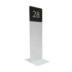 Aluminium Tall Table Number