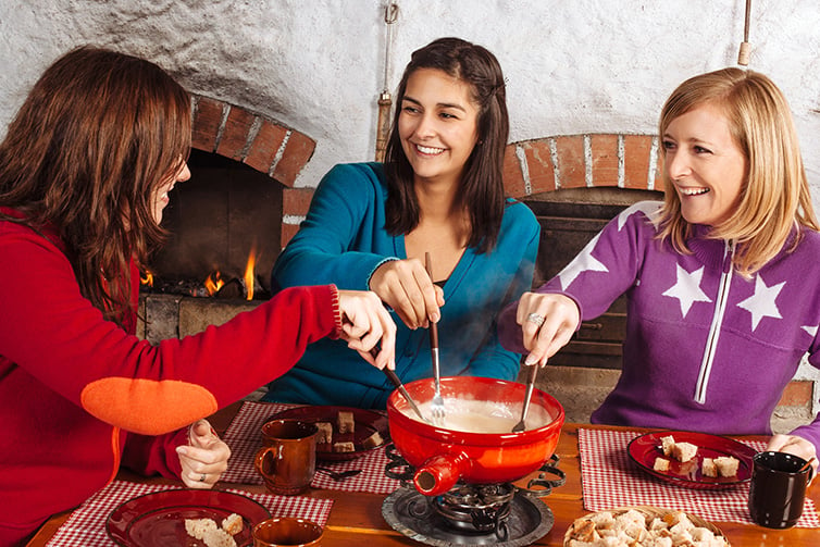 the big lunch fondue