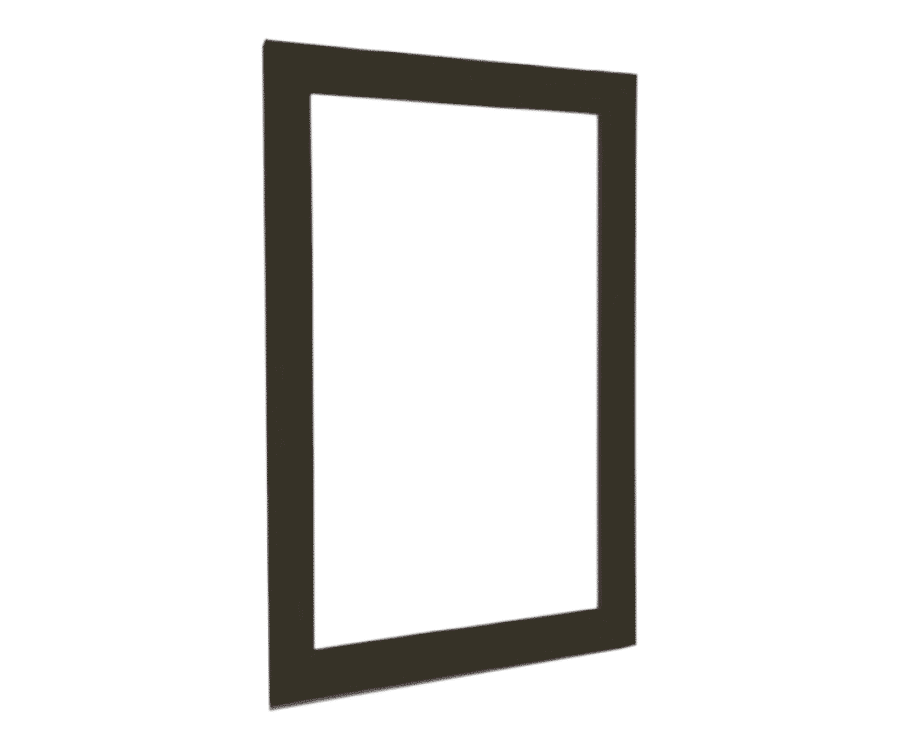 Wall Mounted Snap Frame Menu Display - Black - Smart Hospitality Supplies