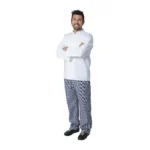 Whites Vegas Unisex White Long Sleeve Chef Jacket