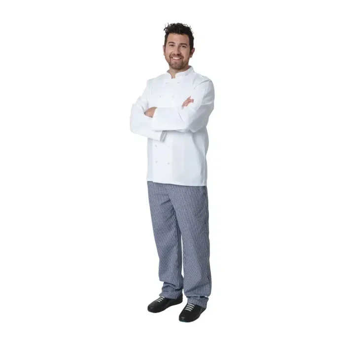 Whites Vegas Unisex White Long Sleeve Chef Jacket