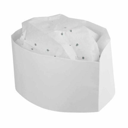 eGreen Disposable Forage Hat White (Pack of 100)