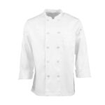 Chef Works Unisex Le Mans Chefs Jacket White