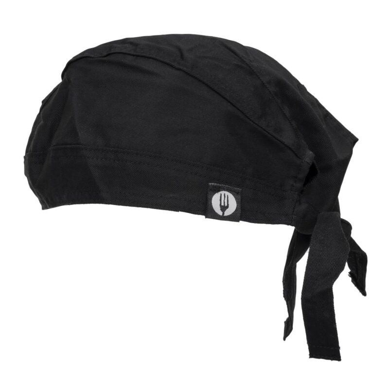 Chef Works Headwrap Black