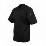 Chef Works Montreal Cool Vent Black Unisex Chefs Jacket