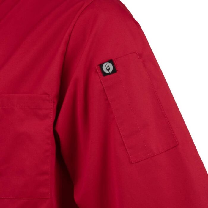 Chef Works Red Unisex Chefs Jacket