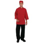 Chef Works Red Unisex Chefs Jacket