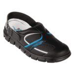 Abeba Dynamic Microfibre Slip On Clogs Black