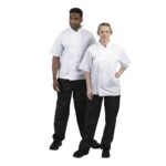 Whites Boston Unisex Short Sleeve White Chefs Jacket