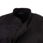 Chef Works Springfield Zipper Black Men’s Chefs Jacket