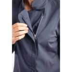 Chef Works Blue Hartford Lightweight Zip Womens Chef Jacket