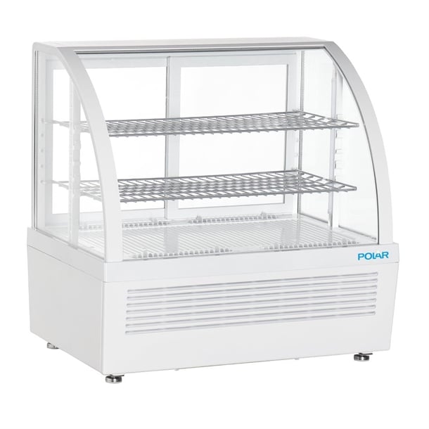 Polar C-Series Countertop Display Fridge White 100Ltr - EAN 5050984729867