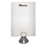 Ring Menu Card Holder - Menu Holders