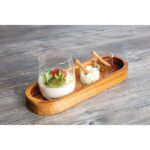 Wooden Condiments Tray - Smart Hospitality Supplies