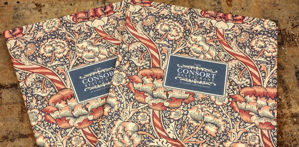 consort menu covers