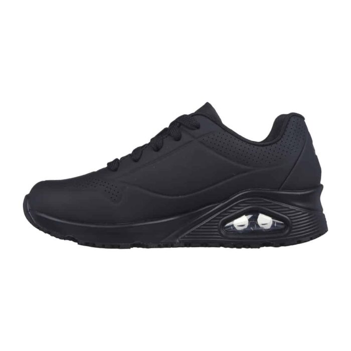 Skechers Work Womens Uno Slip Resistant Trainers Black