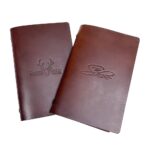 Saddle Hide Leather Menu Covers