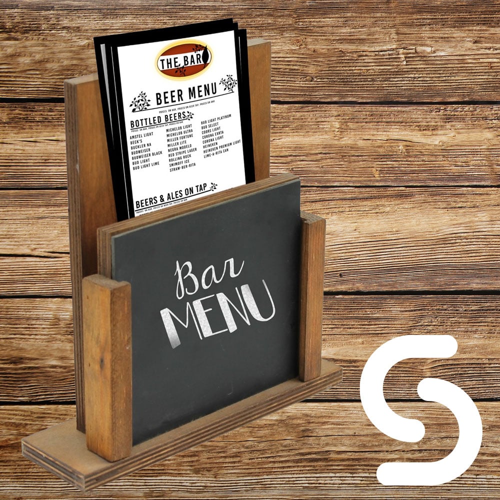 Menu Holders for Tables - Smart Hospitality Supplies