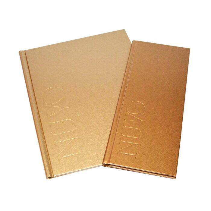 Metal X Gold Menu Folders
