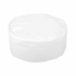 Whites Chefs Skull Cap Polycotton White