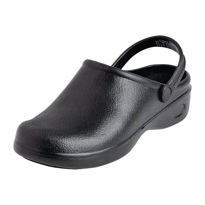 Essentials Chefs Clog Black