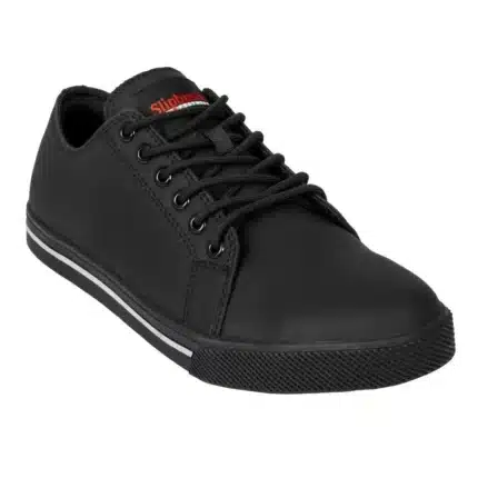 Slipbuster Recycled Microfibre Safety Trainers Matte Black