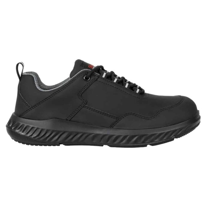 Slipbuster Recycled Microfibre Safety Trainer Matte Black