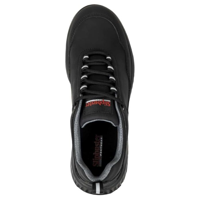 Slipbuster Recycled Microfibre Safety Trainer Matte Black