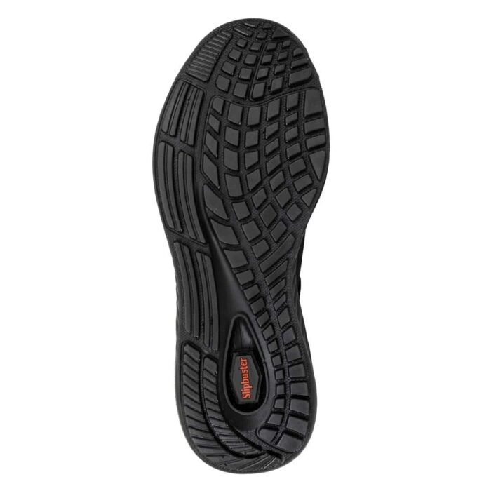 Slipbuster Recycled Microfibre Safety Trainer Matte Black