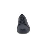 Shoes for Crews Mens Leather Slip On Black