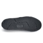 Shoes for Crews Mens Leather Slip On Black