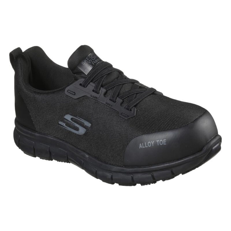 Skechers Womens Safety Shoe with Alloy Toe Cap