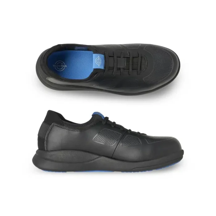 WearerTech Transform Safety Toe Trainer Black with Modular Insole