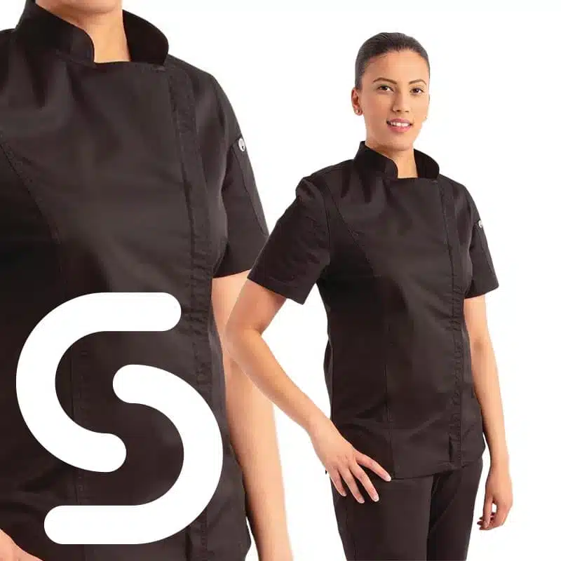 Chic and Stylish: Mandarin Collar Chef Jackets - Smart Hospitality Supplies