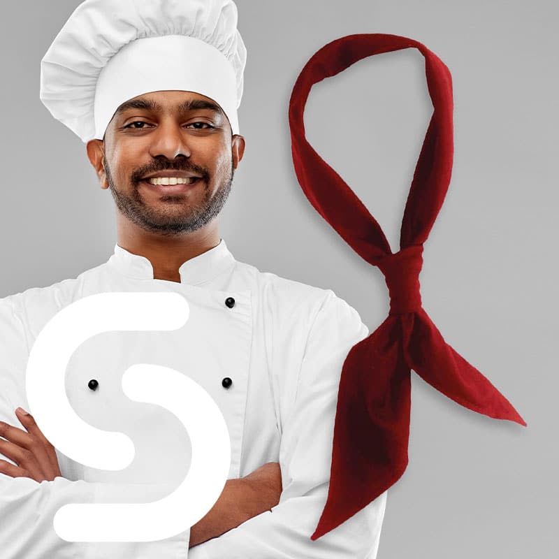 Stay Comfortable: Breathable Chef Neckerchiefs - Smart Hospitality Supplies