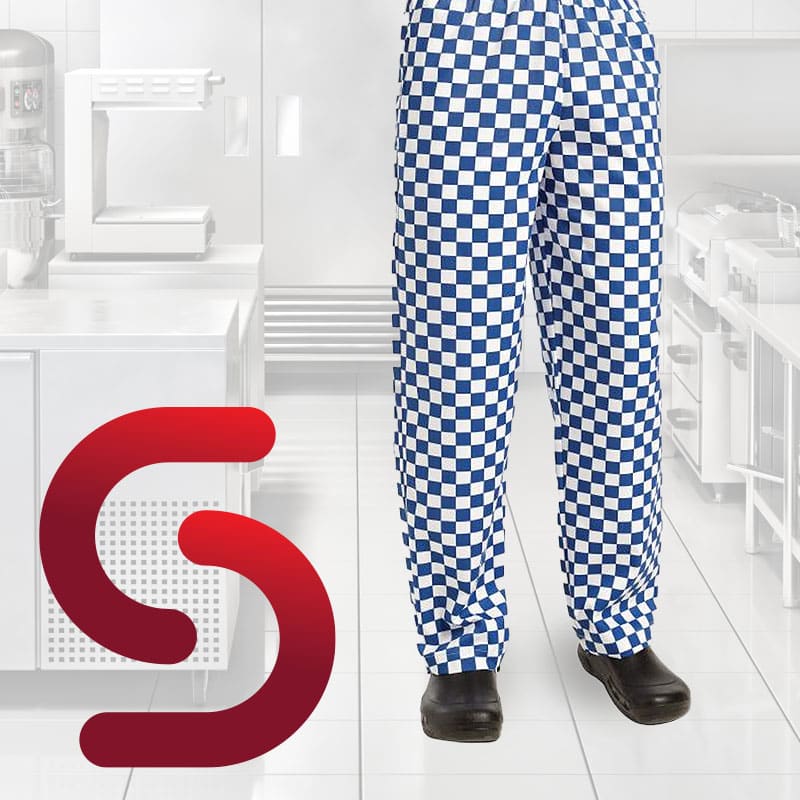 Timeless Style: Chequered Chef Trousers Collection - Smart Hospitality Supplies