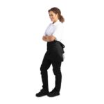 Whites Short Bistro Apron Black