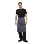 Whites Regular Bistro Apron Charcoal